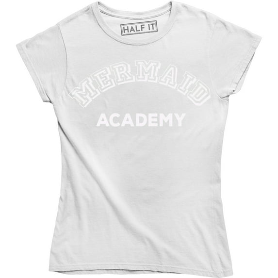 Mythical Mermaid Academy Slogan Fantasy Cute Magic School Fashion T-Shirt
