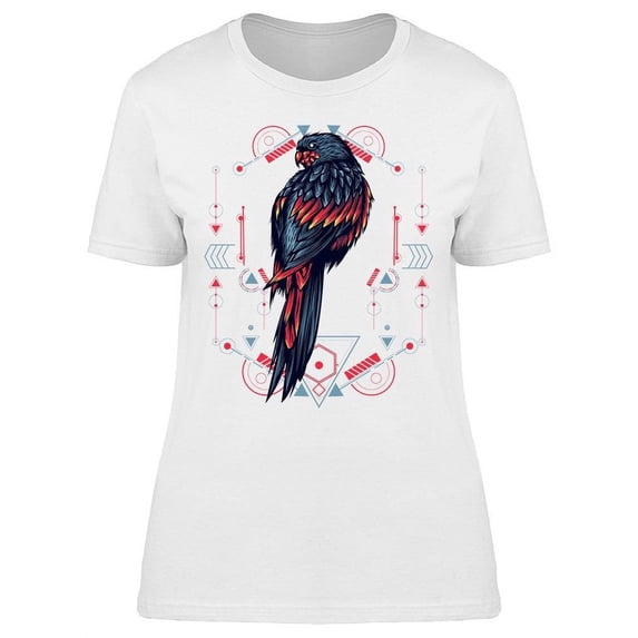 Mythical Parrot Animal T-Shirt Women -Image by Shutterstock, Female Large