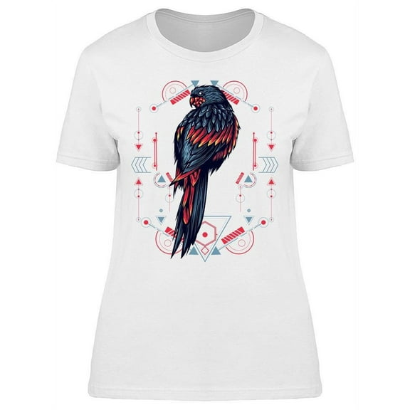 Mythical Parrot Animal T-Shirt Women -Image by Shutterstock, Female Large