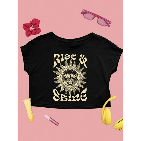 Mythical Sun Rise And Shine Long Sleeve Women's -SelectDesign Designs