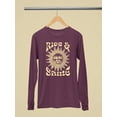 thumbnail image 1 of Mythical Sun Rise And Shine T-shirt Color Women's -SelectDesign Designs, 1 of 4