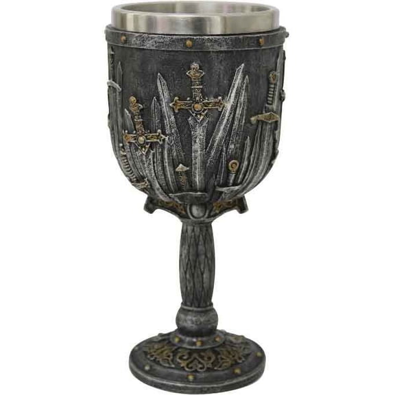 Mythical Swords Goblet | Steel by Medieval Collectibles