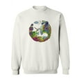 thumbnail image 1 of Mythical Unicorn Portrait Sweatshirt Women -Image by Shutterstock, Female Medium, 1 of 4