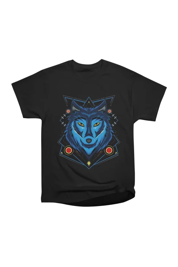 Mythical wolf T-Shirt Tee Gift For Him Merch For Her Apparel For Friend