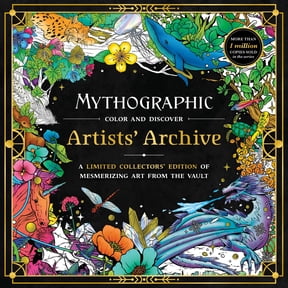 Mythographic Color and Discover: Artists' Archive, 96 pages (Hardcover)