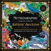 Mythographic Color and Discover Artists Archive, 96 pages Hardcover