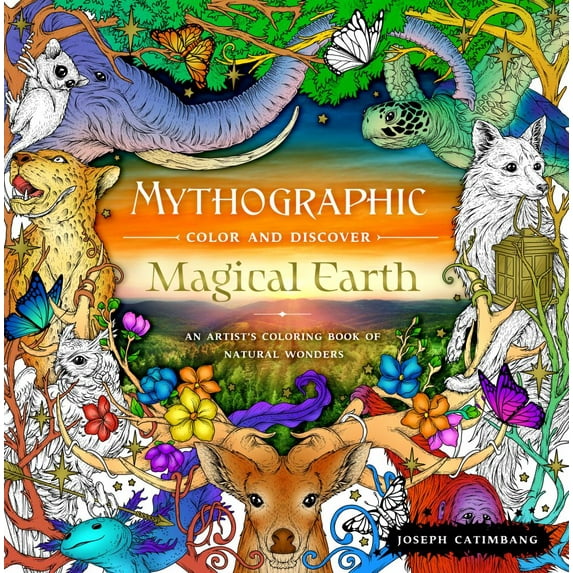 Mythographic Color and Discover: Magical Earth, Book 1, (Paperback)
