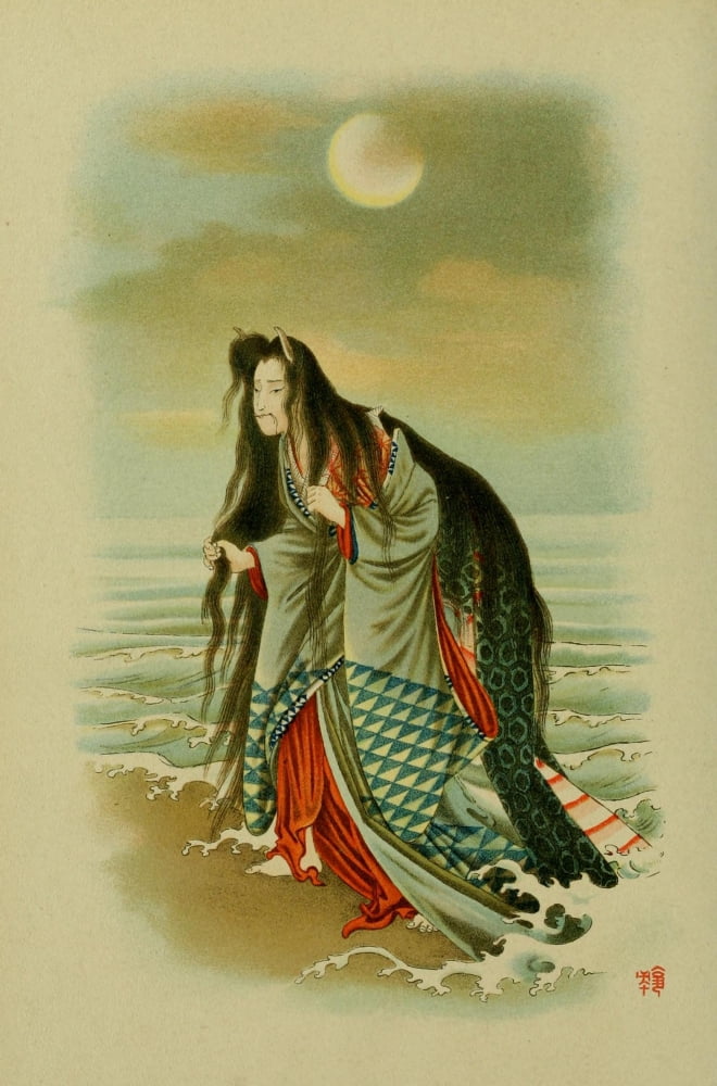 Mythological Japan 1902 Canvas Art - Unknown (24 x 36)