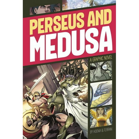 Mythology Perseus and Medusa: A Graphic Novel, (Paperback)