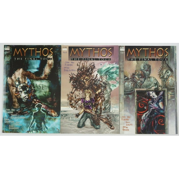 Mythos: The Final Tour #1-3 VF/NM complete series DC Comics ; Vertigo