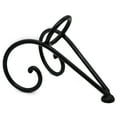 thumbnail image 1 of Mythrojan Hand Forged Drinking Ale Horn Rack Twisted Iron Portable Medium Stand, 1 of 9