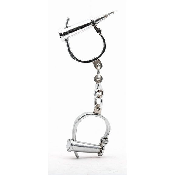 Mythrojan Medieval Renaissance Handcuffs Ren Fair Cosplay LARP Costume Accessory, Antique Style Dungeon Shackles, Adult