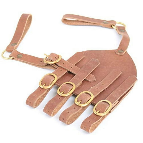 Mythrojan Medieval Renaissance Leather Sword Frog Costume Accessory with Adjustable (1 Piece)