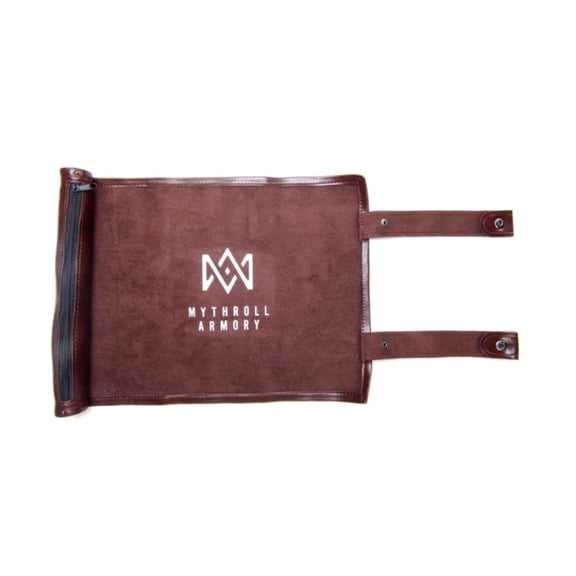 Mythroll Armory Dice Scroll - Rolling Mat, Dark Brown New