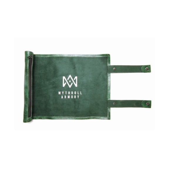 Mythroll Armory Dice Scroll - Rolling Mat, Forest Green New