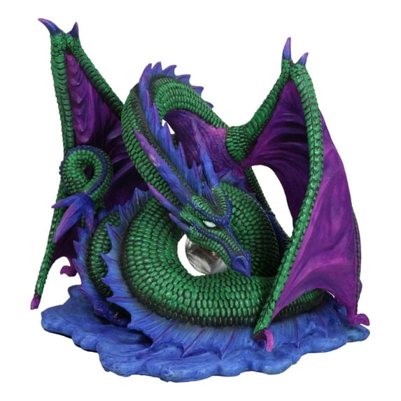 Myths And Legends Nephtali Water Elemental Iridescent Aqueon Dragon Figurine