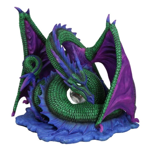 Myths And Legends Nephtali Water Elemental Iridescent Aqueon Dragon Figurine