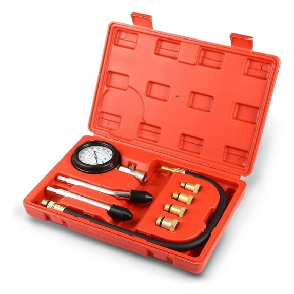 Mythtiger Gasoline Engine Compression Tester Car Pressure Gauge Tester Meter Auto Petrol Gas Engine Cylinder ,Corrosion Resistance