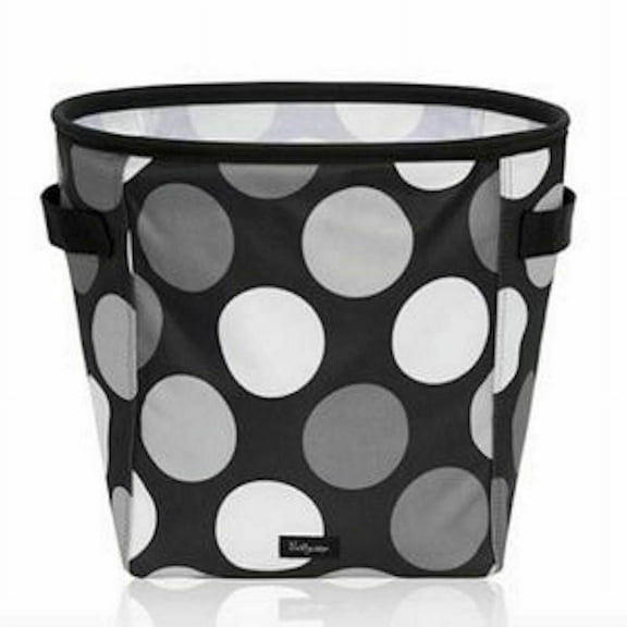 Mytopshop New Mini Storage Bin Round Toy Kids Organizer 31 Gift in Got Dots