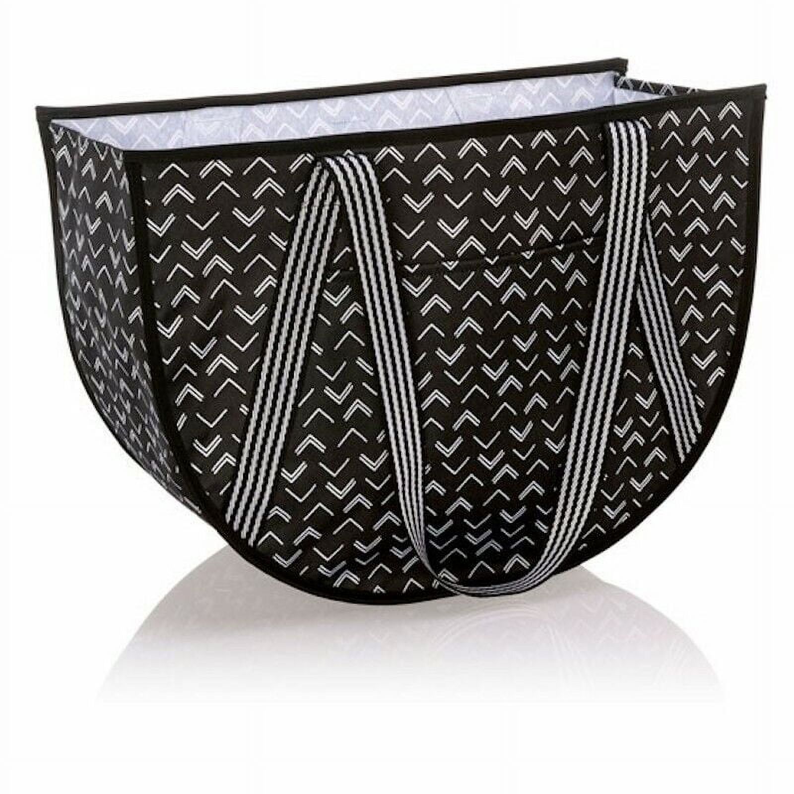 Bolso utilitario redondo para hombro, organizador de compras, almacenamiento, viaje, playa, gimnasio, 31, en Tip Top Chevron