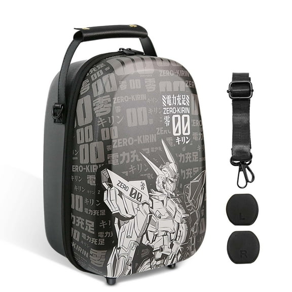 Mytrix VR2 Hard Shell Carrying Case Playstation VR2 Travel Storage Bag with Shoulder Strap, Fits PSVR2 Headset & Sense Controller Accessories, Gift for Lens Protector|Lens Cloth|Cable Management Strap