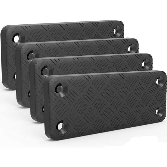 MytypeMAG Rubber Coated Magnetic Gun Mount, 55 lb, 4 Pack