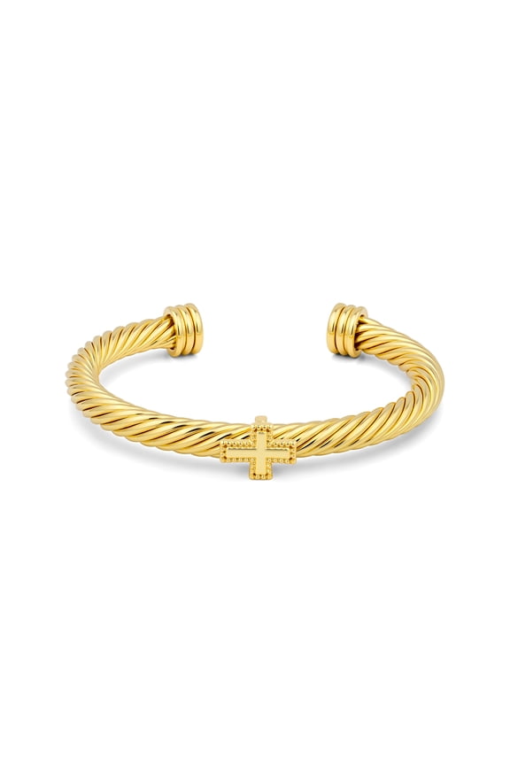 Gold Cable Bracelet for Women Fashion Gold Bracelet