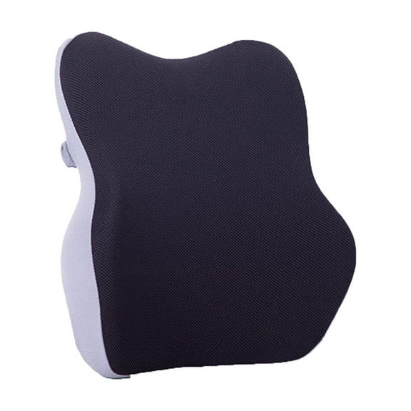 Myvepuop Cushion Soft Dense Memory Foam Lumbar Support Pillow for Chair Adapted To Back Enhance Support Comfort and for Back Lumbar Pillow Back Support for Chair Car Recliner,1* Cushion