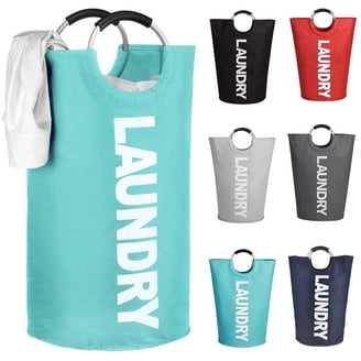 Plastic Gray Nayasa Laundry Basket 320 L, For Home, Size: 55 Cm X 41 Cm