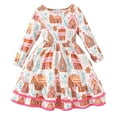 thumbnail image 1 of Mzoazpie 1pc Toddler Baby Girls Outfits Christmas Dress Children Kids Santa Suit 2-3 Years, 1 of 9