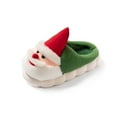 thumbnail image 1 of Mzoazpie 2024 Christmas Slippers for Women Home Santa Warm House New Year Shoes US Size 7.5, 1 of 8