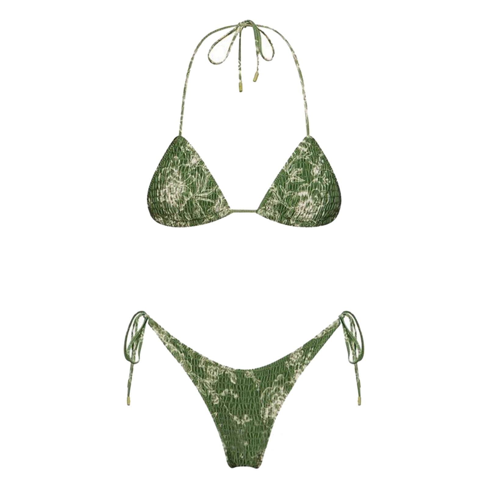 Mzoazpie Cute Bikini 2025 Swimsuit Bathing Women Swimwear Push Up