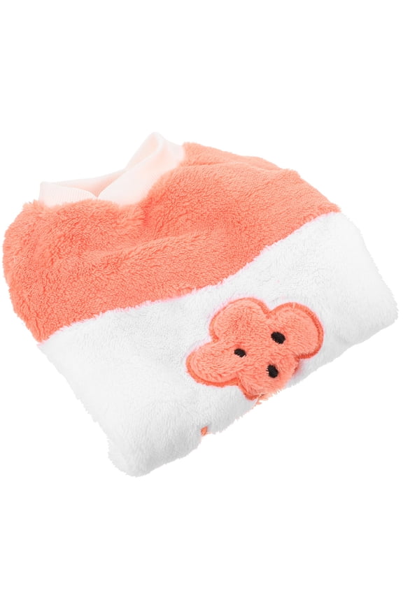 Decorative Dog Costume Footed Coral Fleece Chic Design Festivals 1Pack