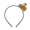 thumbnail image 1 of Mzoazpie Lovely Rabbit Hairs Decoration Curly Hair Clips Mini Plush Three Dimensional Thin Hair Binding and Cow Print Hair Clip Women's Gifts 2025, 1 of 1