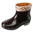 thumbnail image 1 of Mzoazpie Women's Rain Boots, Waterproof Non- Ankle-High Winter Warm Boots, Polka Dot Print Shoes Outdoor, 1 of 4