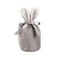 Mzwoshinx Easter Gifts Bags Easter Bunny Ear Drawstring Candy Bags