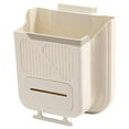 Mzwoshinx Rubbish Bags Garcasee Case Kitchen Trash Can Wall Mounted