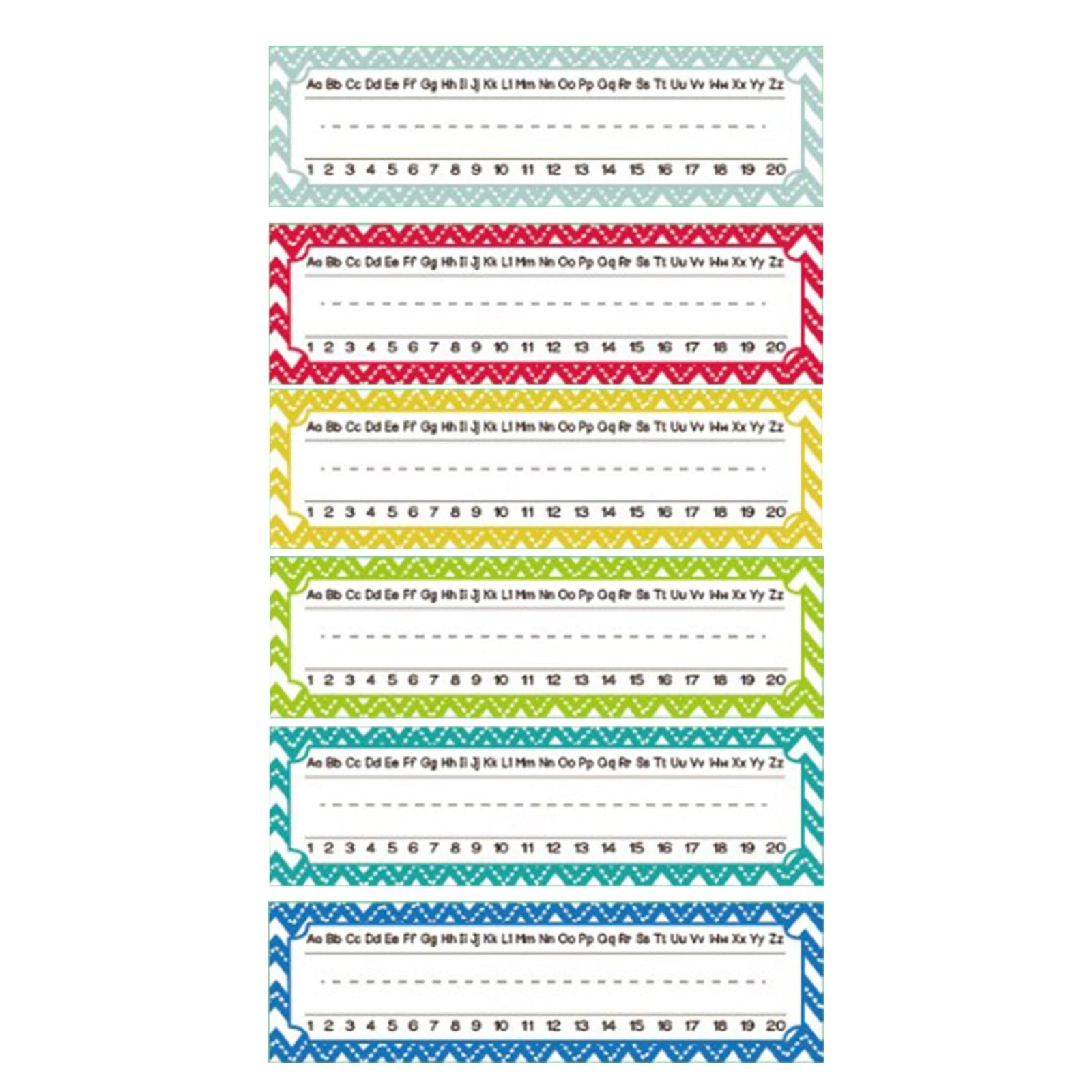 Mzwoshinx Sticky Note Post It Notes School Student Name Plates