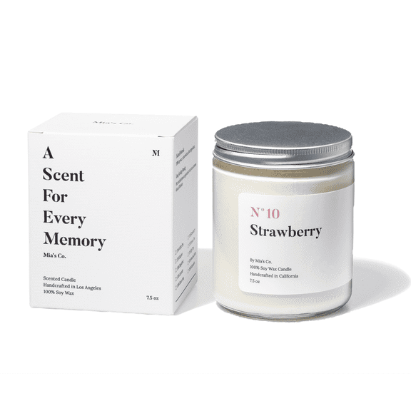 N10 Strawberry Candle