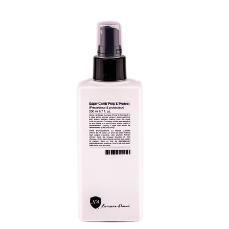 N.4 Number High Performance Hair Care - Lumiere d'hiver Super Comb Prep and Protect - 6.7 oz