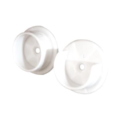 N 6568 Wardrobe Door Pole Socket, Plastic - Quantity 6