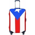 thumbnail image 1 of N/A Luggage Cover 3D Printed Washable Travel Cover for Luggage 18-32 Inch Puerto Rico Flag, 1 of 7