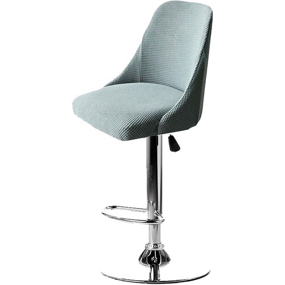 N/A Set of 2/4 Curved Back Bar Stool Slipcovers, for Dining Room Chairs with Arms, for Dining Chair Bar Accent Kitchen Counter Height Chair Covers,E,4pack