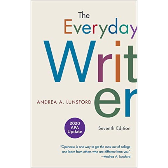 Pre-Owned The Everyday Writer with 2020 APA Update (Paperback) 1319361153 9781319361150