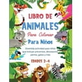 thumbnail image 1 of Libro de animales para colorear para niÃ±os: Divertida actividad para niÃ±os que incluye unicornios, dinosaurios, perros, , (Paperback), 1 of 1