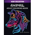 thumbnail image 1 of Animal Adult Coloring Book, (Paperback), 1 of 1