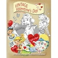thumbnail image 1 of VINTAGE Valentines day coloring books for adults: LOVE coloring books for adults Vintage grayscale colring book, (Paperback), 1 of 1