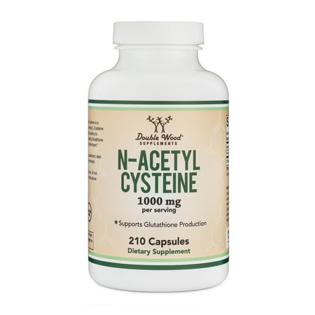 N-Acetyl Cysteine (NAC) - 210 x 500 mg capsules - Supports Glutathione Production