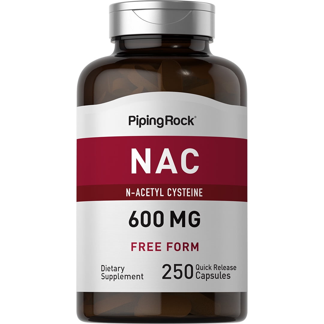 piping rock acetyl l carnitine N-Acetyl Cysteine (NAC) 600 mg | 250 Coated Caplets for Men and Women