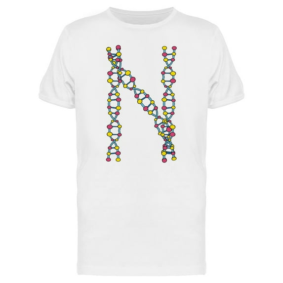 N As Dna Molecules T-Shirt Men -Image by Shutterstock, Male 3X-Large